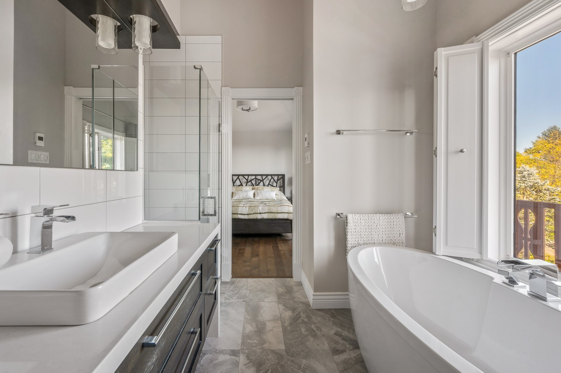 Salle de bains attenante à la CCP