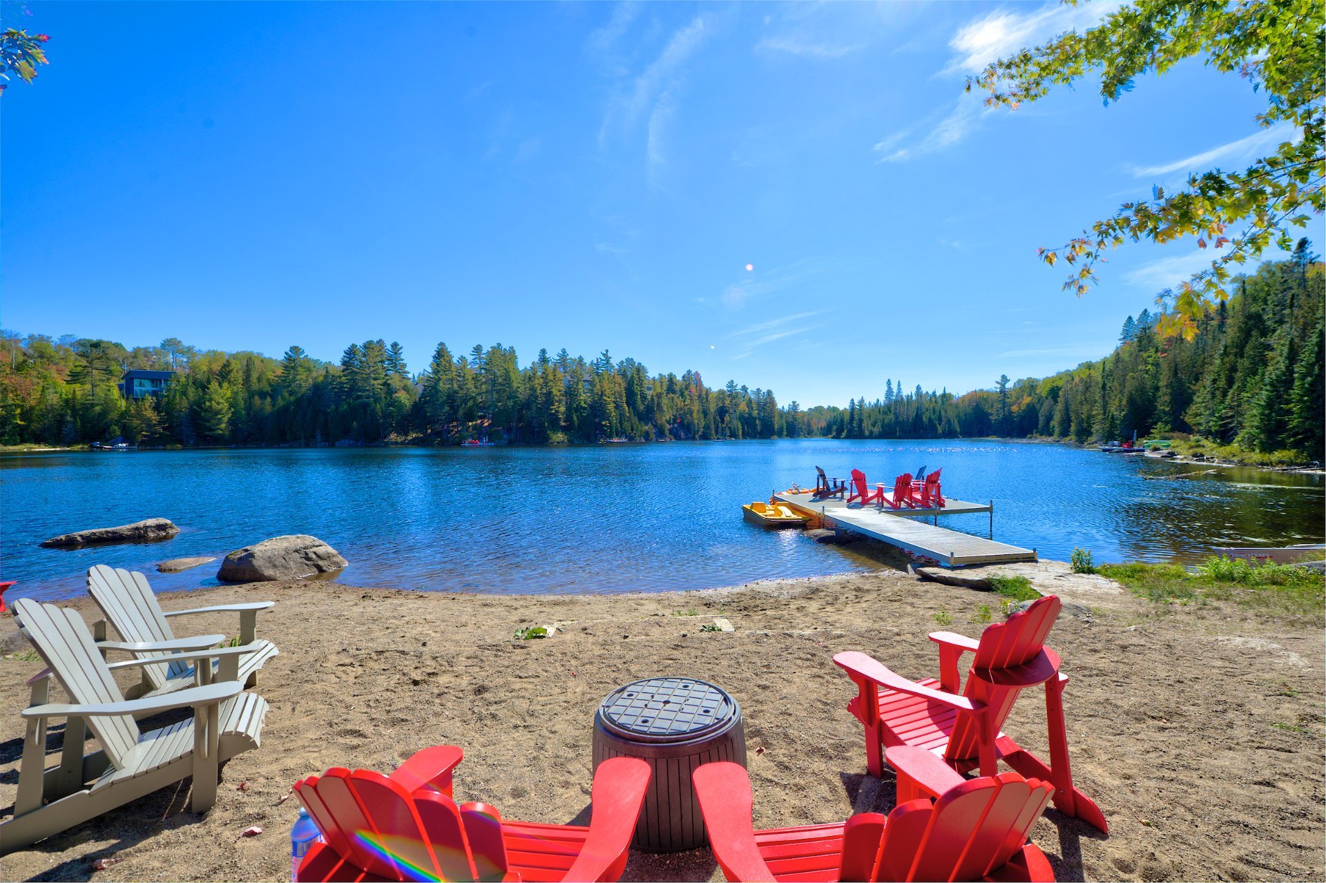 Photo - Accès au plan d'eau
