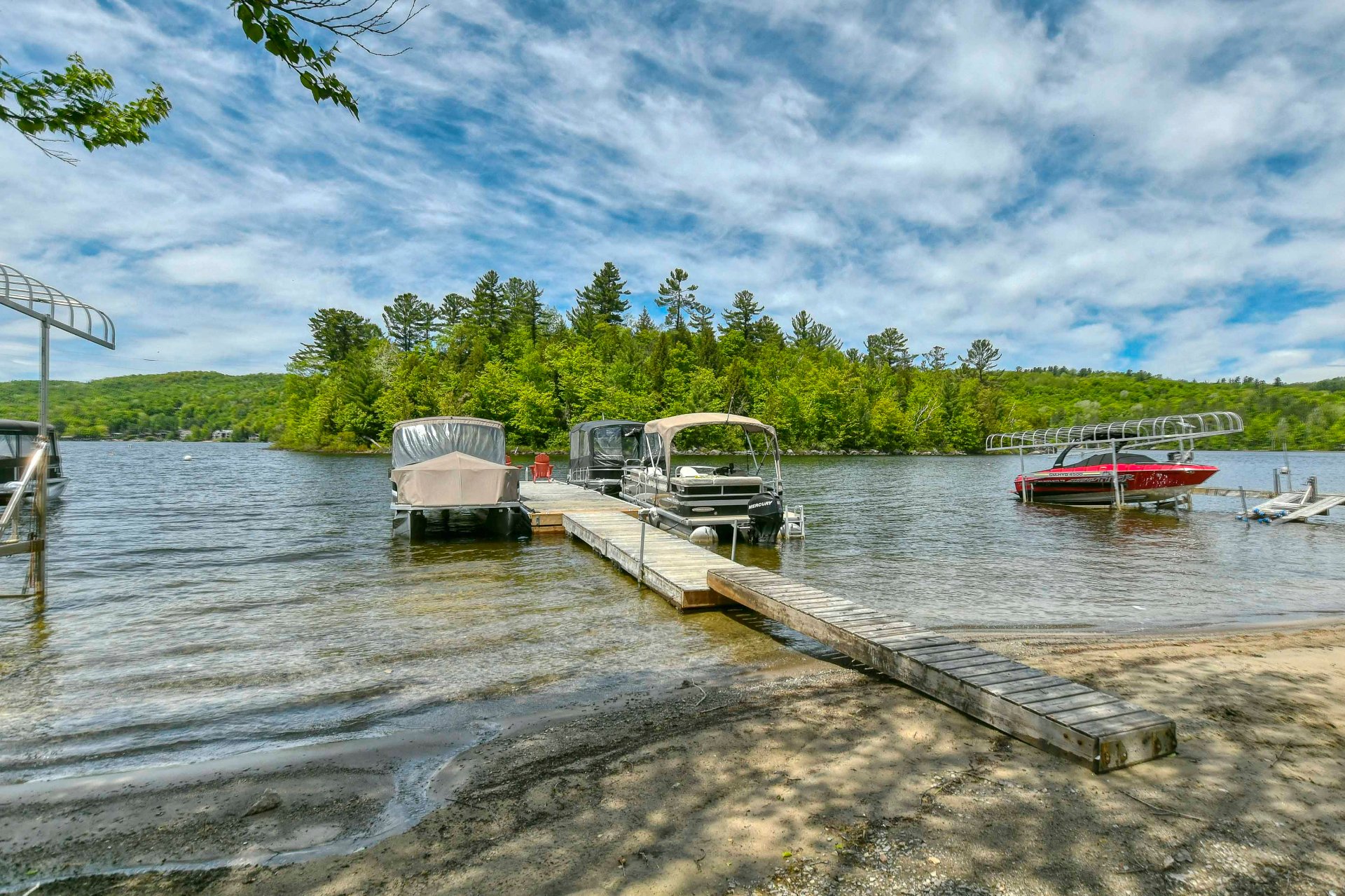 Photo - Accès au plan d'eau