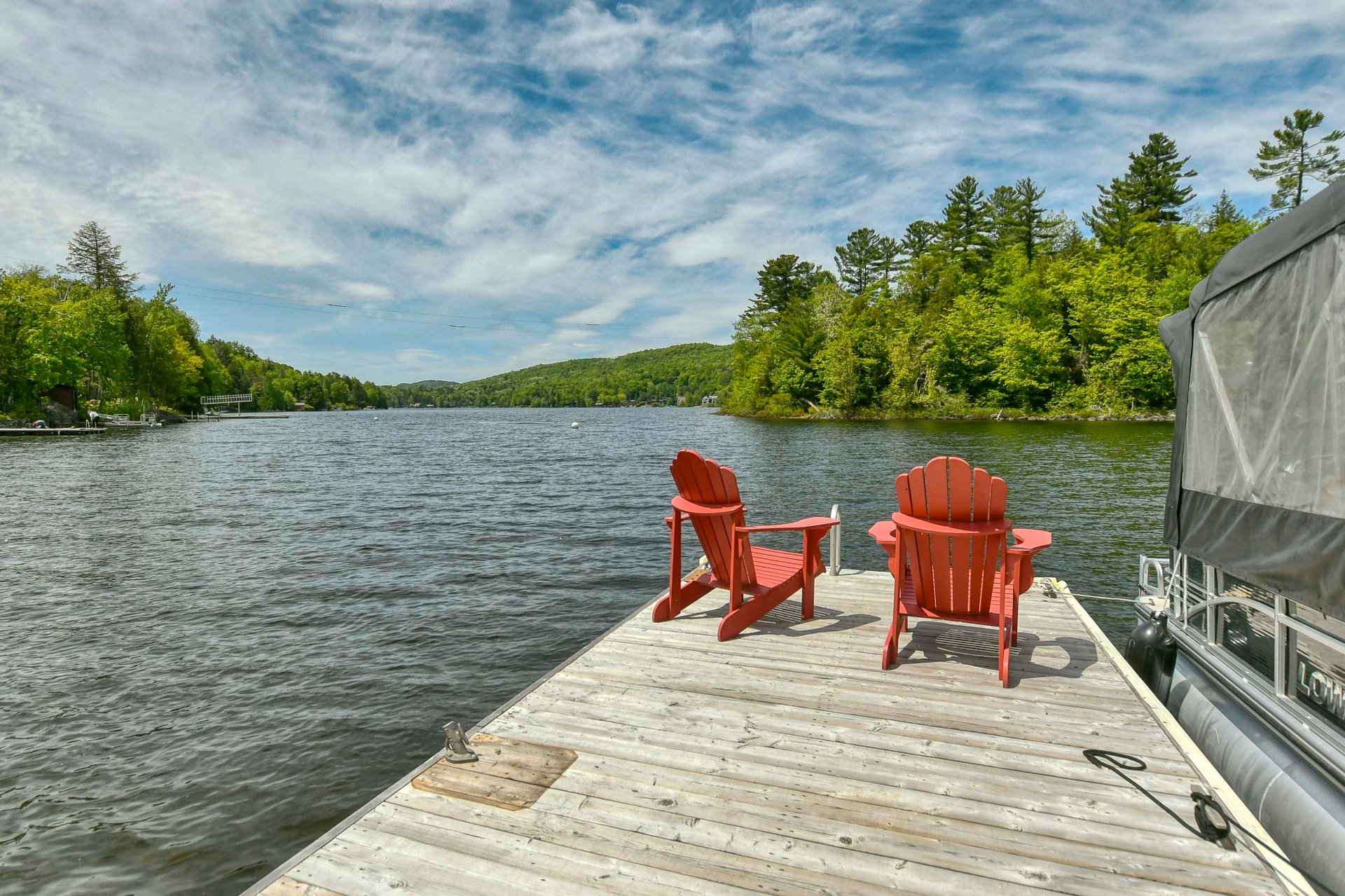 Photo - Accès au plan d'eau