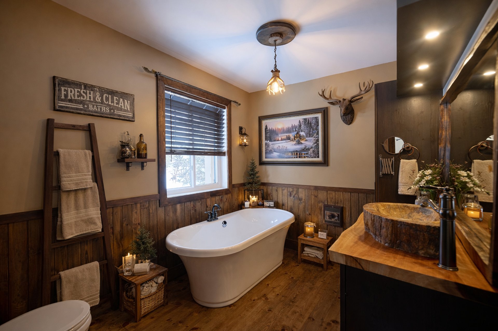 Salle de bains attenante à la CCP