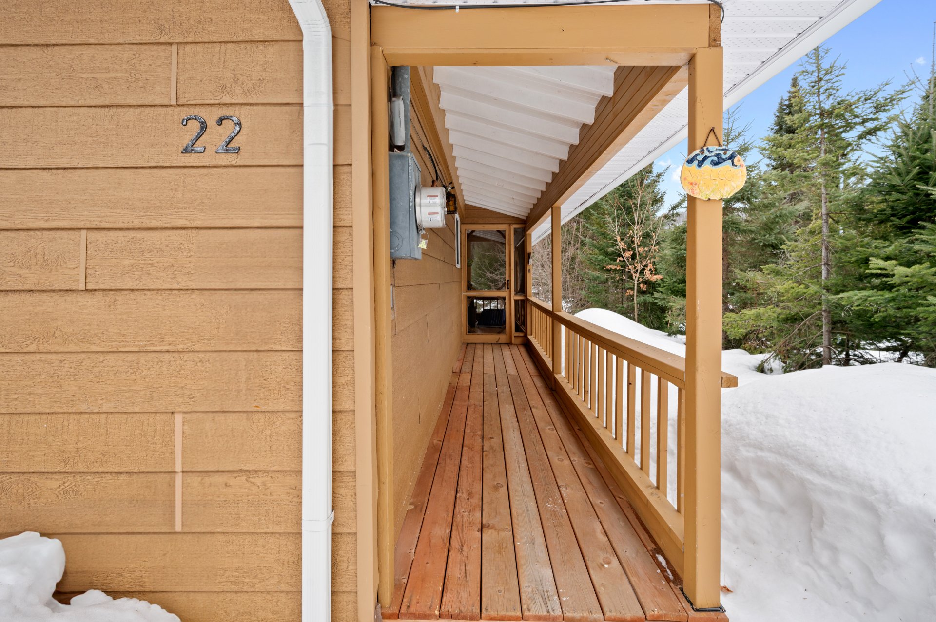 Photo - Entrée extérieure