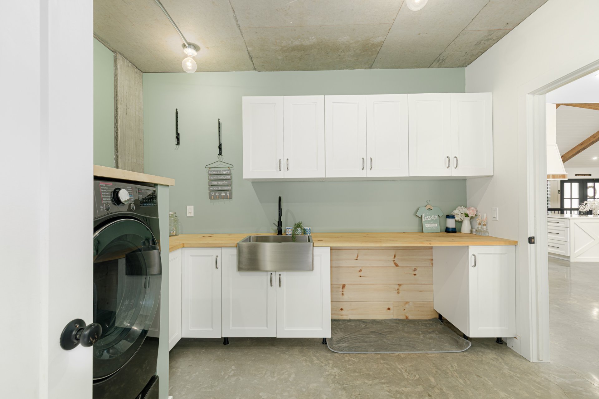 Salle de lavage