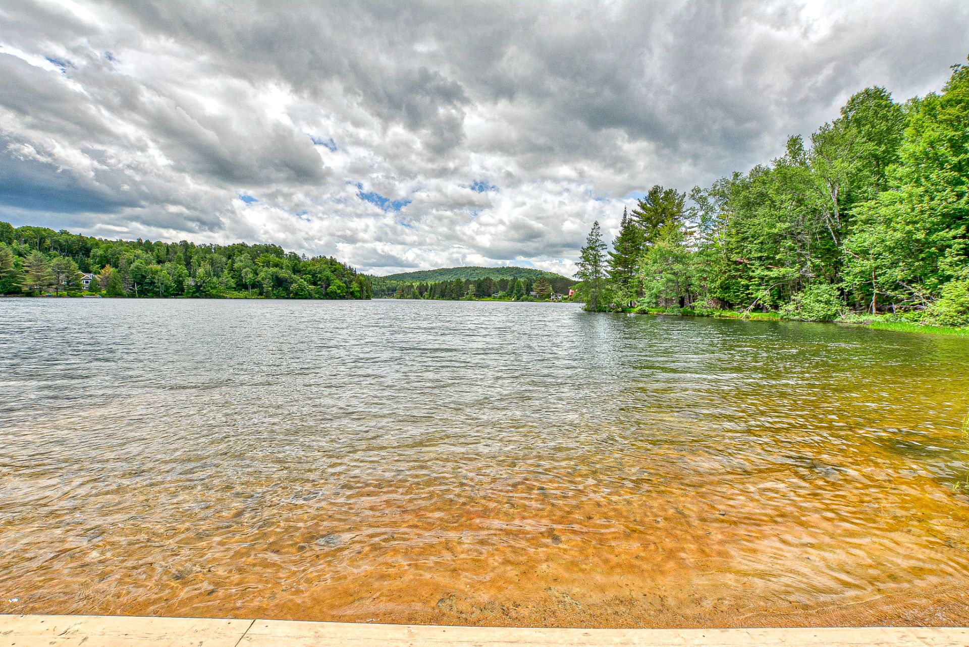 Photo - Accès au plan d'eau