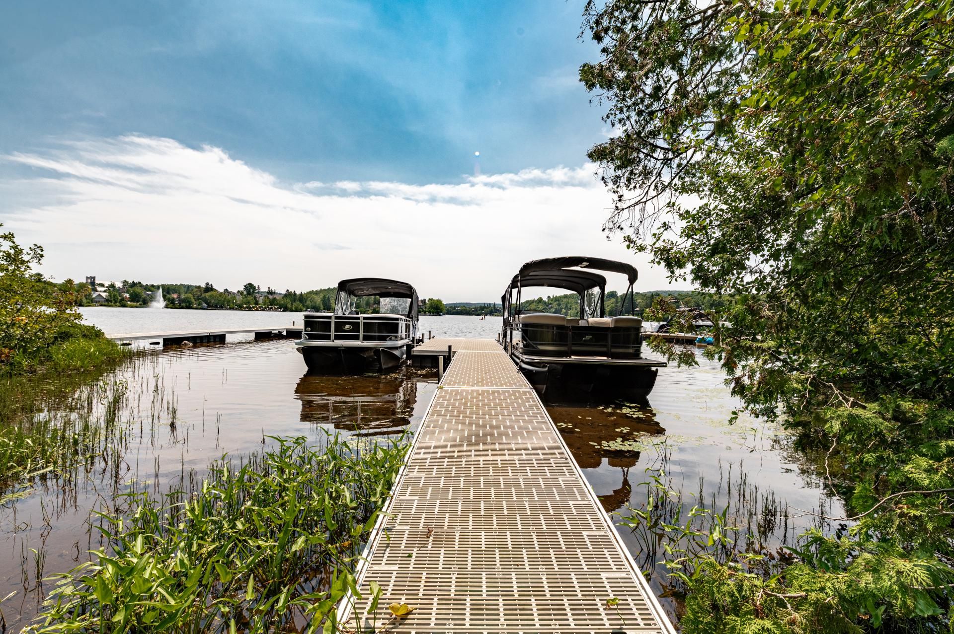Photo - Accès au plan d'eau