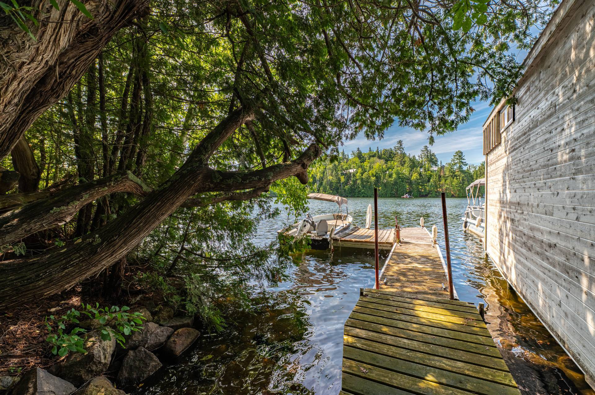 Photo - Accès au plan d'eau