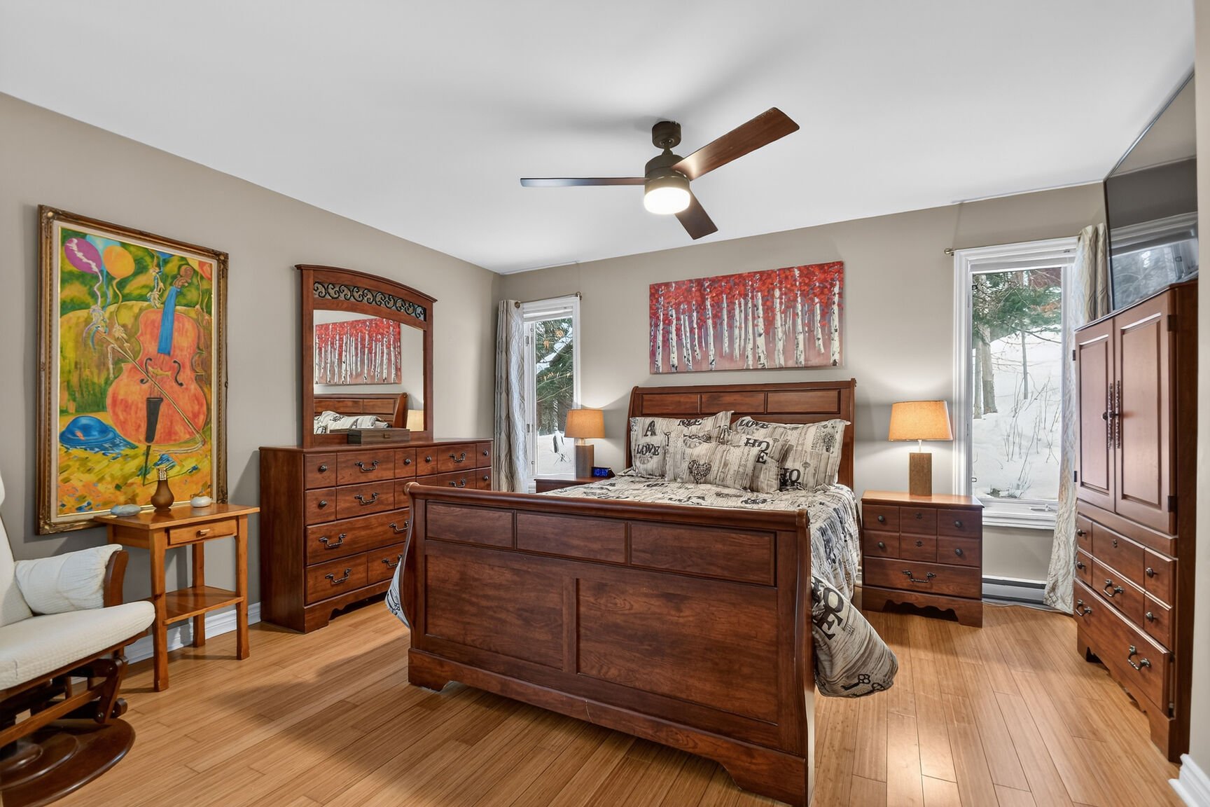 Chambre à coucher principale