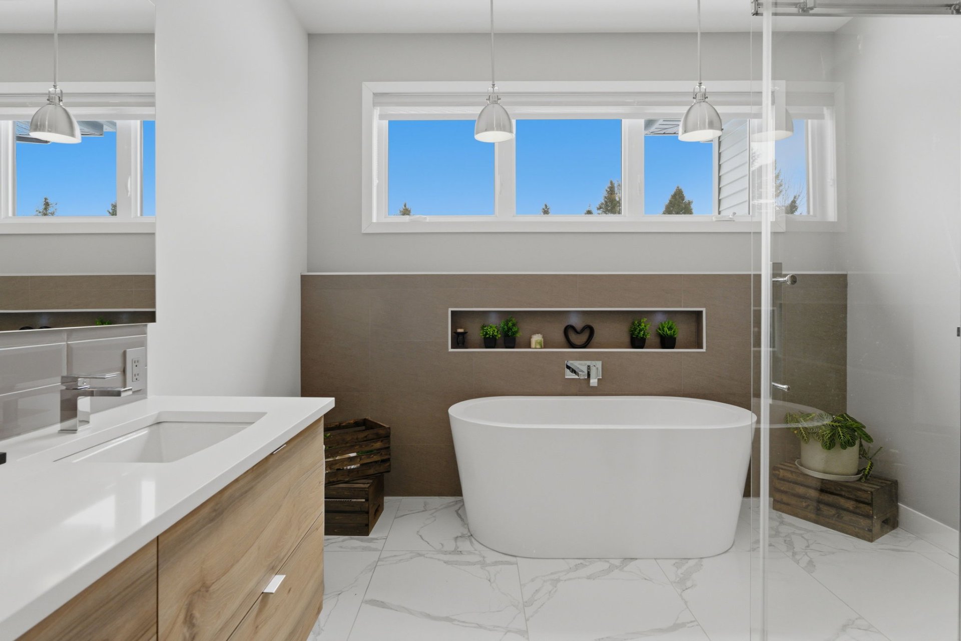 Salle de bains attenante à la CCP