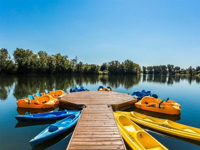Accès au plan d'eau
